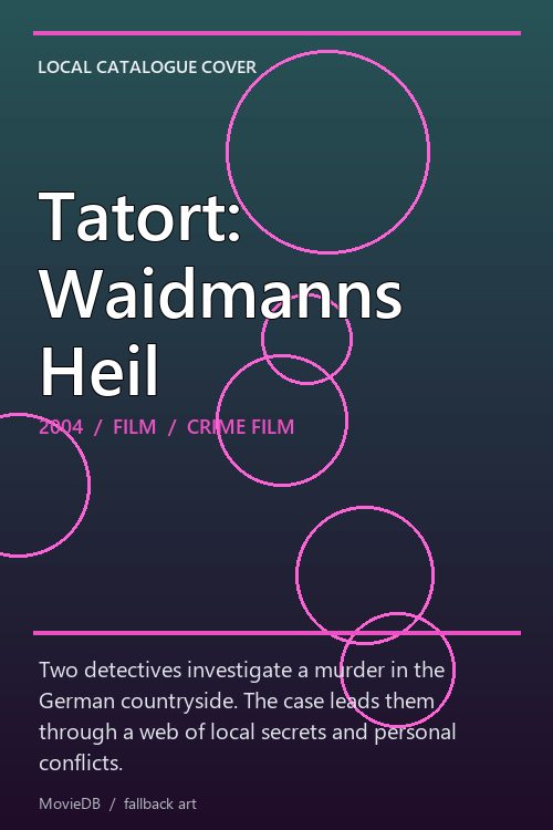 Tatort: Waidmanns Heil poster
