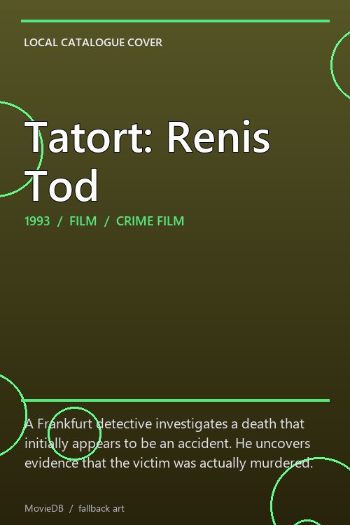 Tatort: Renis Tod poster