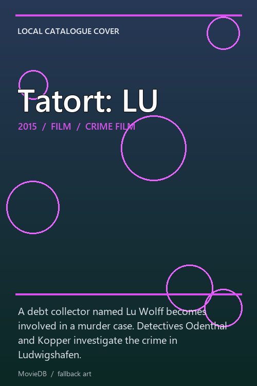 Tatort: LU poster
