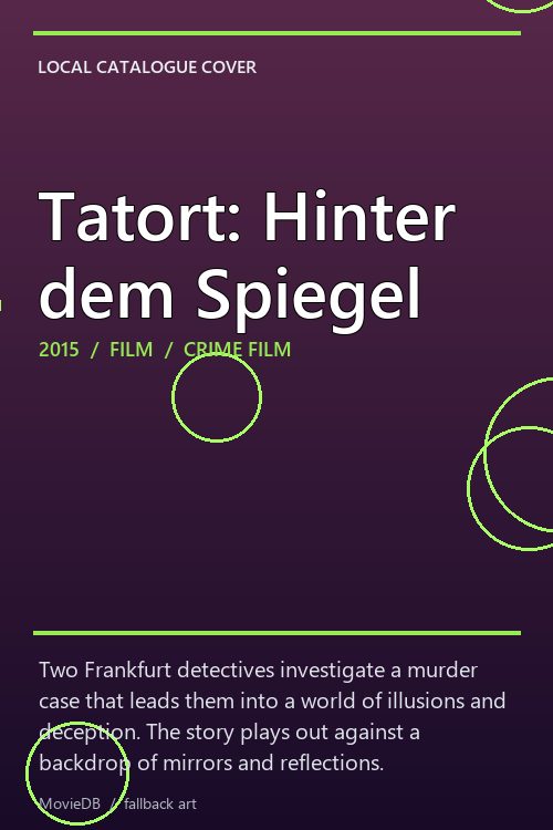 Tatort: Hinter dem Spiegel poster