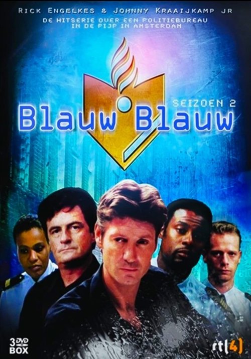 Blauw blauw poster