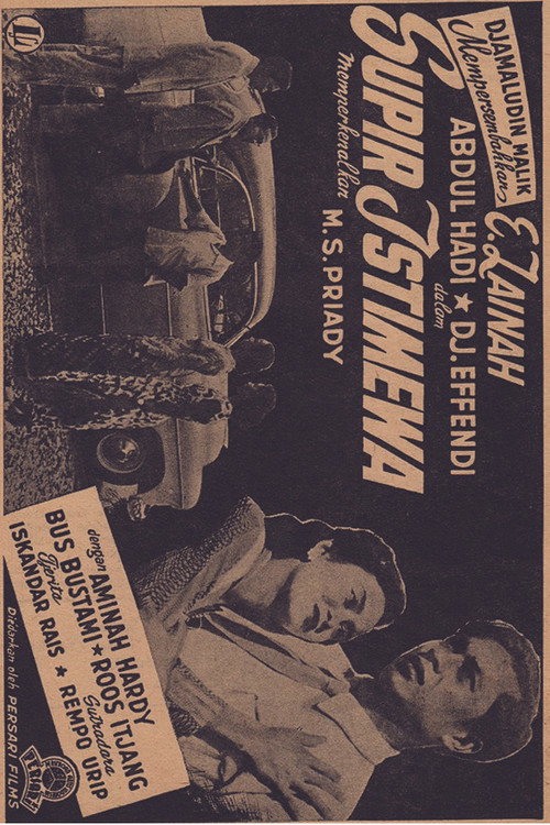Supir Istimewa poster