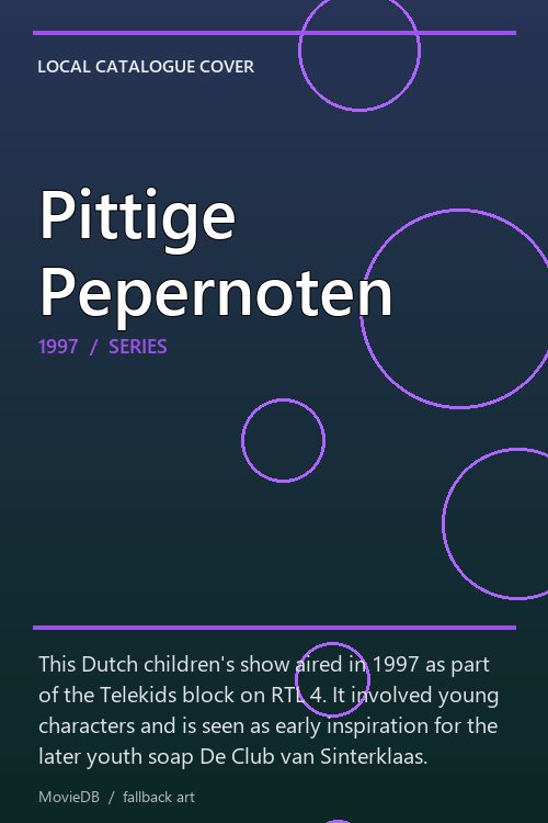 Pittige Pepernoten poster