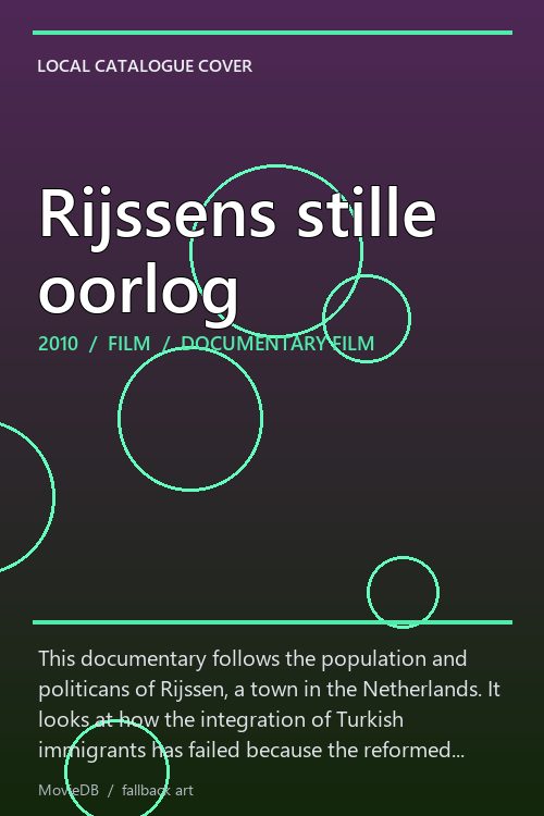 Rijssens stille oorlog poster