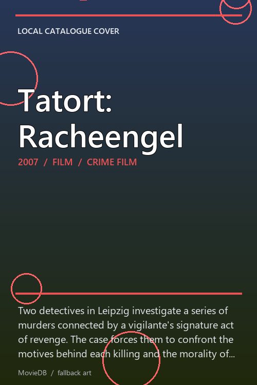 Tatort: Racheengel poster