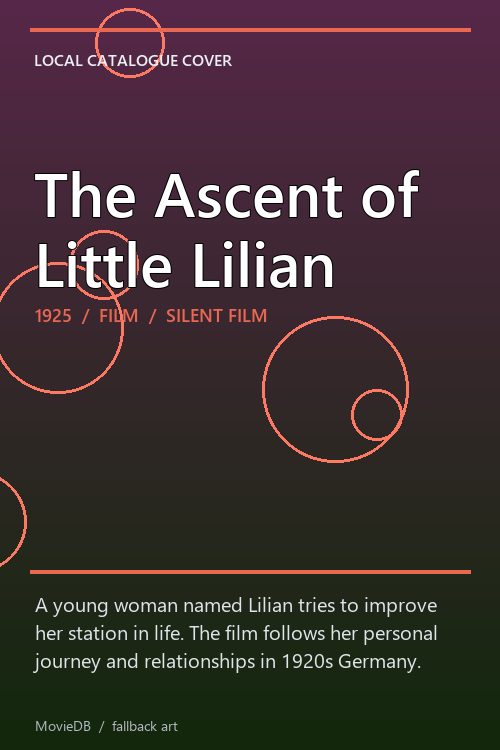 The Ascent of Little Lilian poster