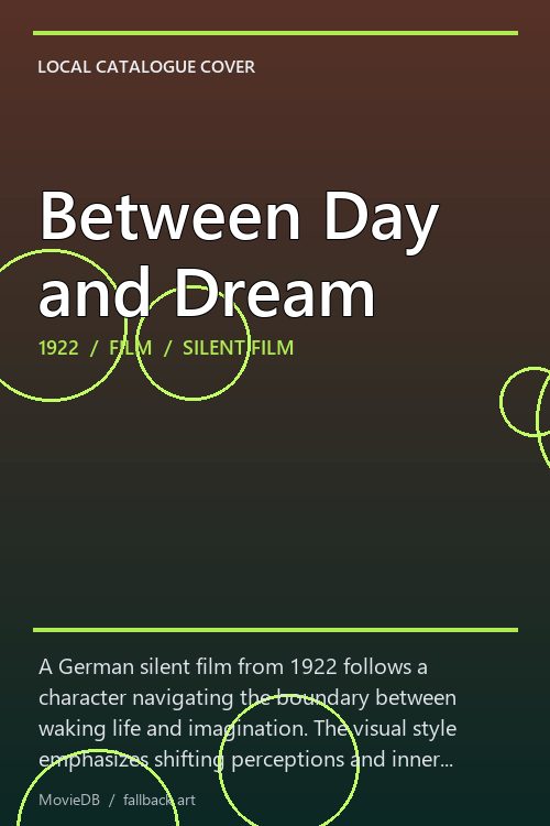 Between Day and Dream poster