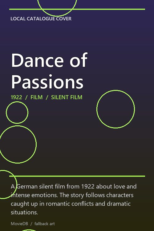 Dance of Passions poster