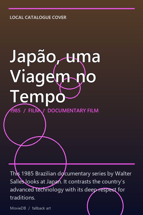 Japão, uma Viagem no Tempo poster