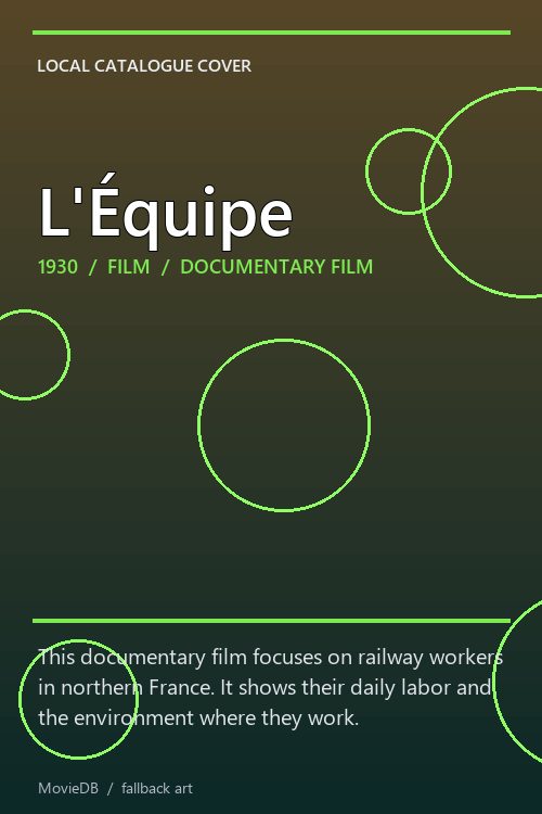 L'Équipe poster