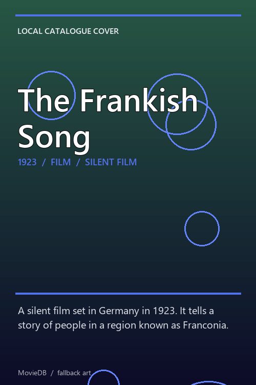 The Frankish Song poster
