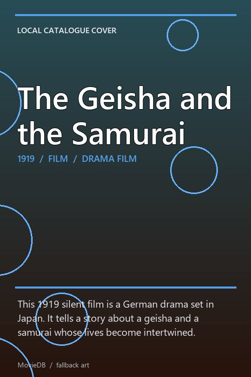 The Geisha and the Samurai poster