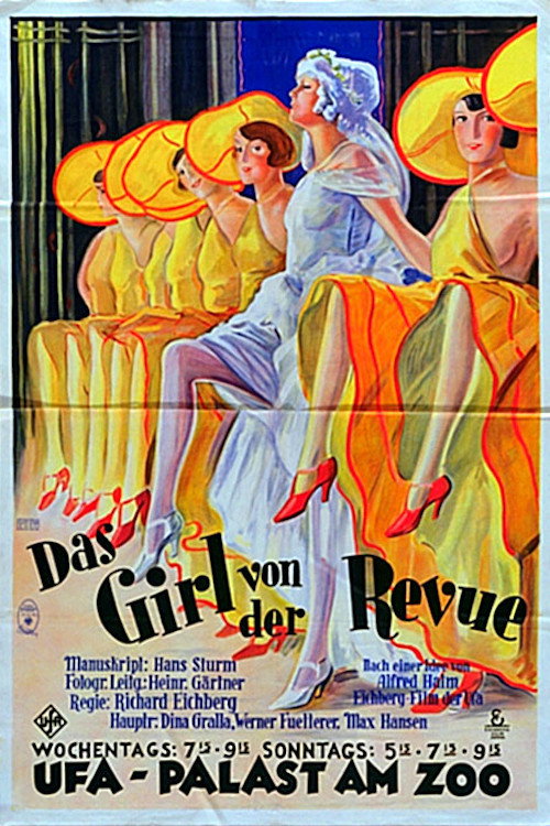 The Girl from the Revue poster