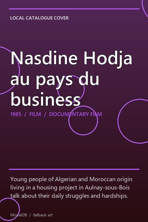 Nasdine Hodja au pays du business poster