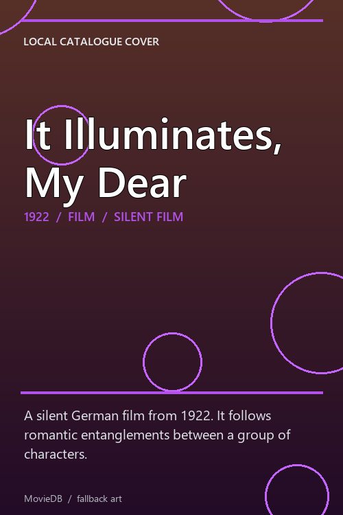 It Illuminates, My Dear poster