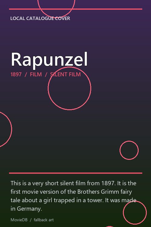 Rapunzel poster
