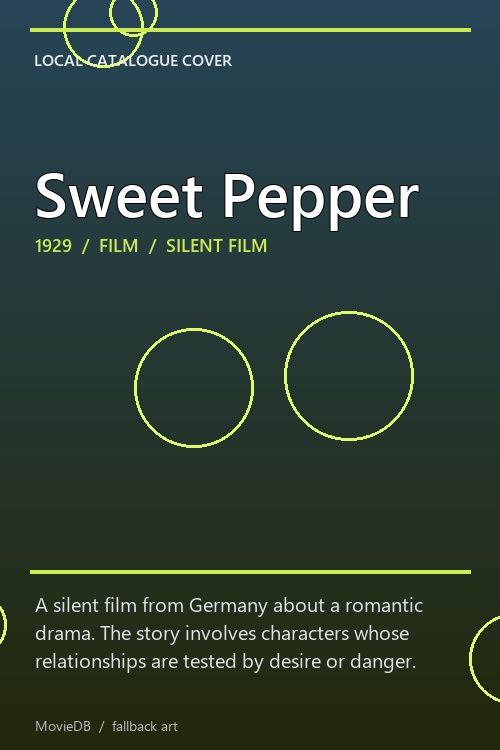 Sweet Pepper poster