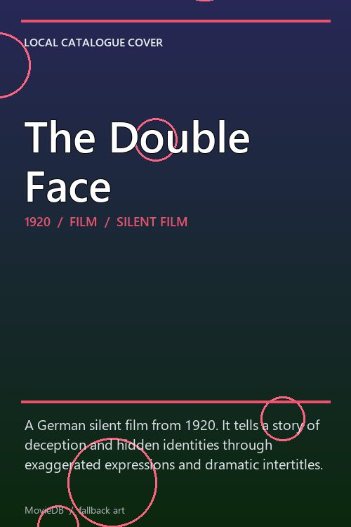 The Double Face poster