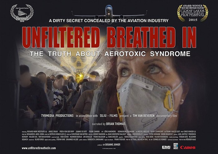 Unfiltered Breathed In - The Truth about Aerotoxic Syndrome poster