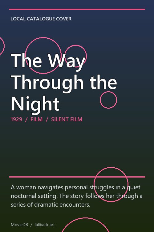 The Way Through the Night poster