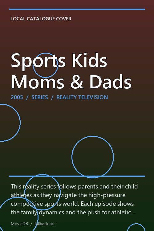 Sports Kids Moms & Dads poster