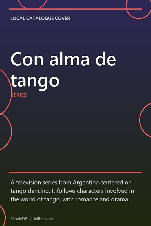 Con alma de tango poster