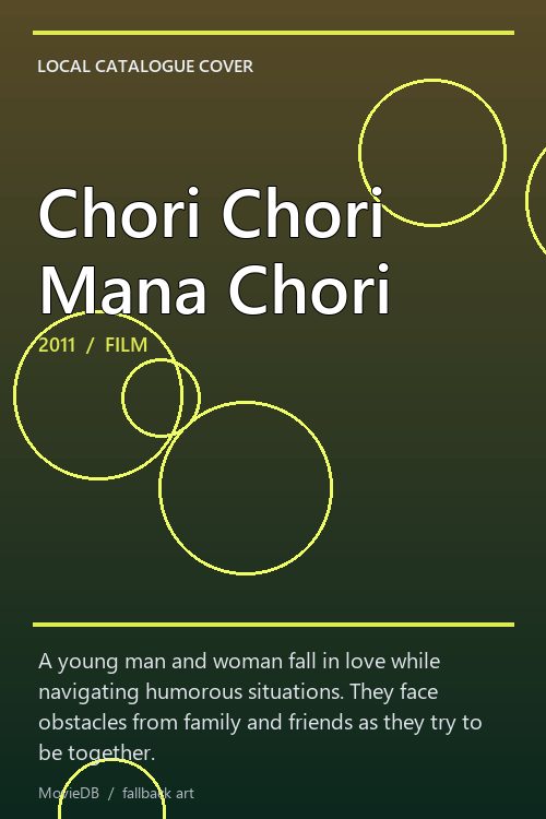 Chori Chori Mana Chori poster