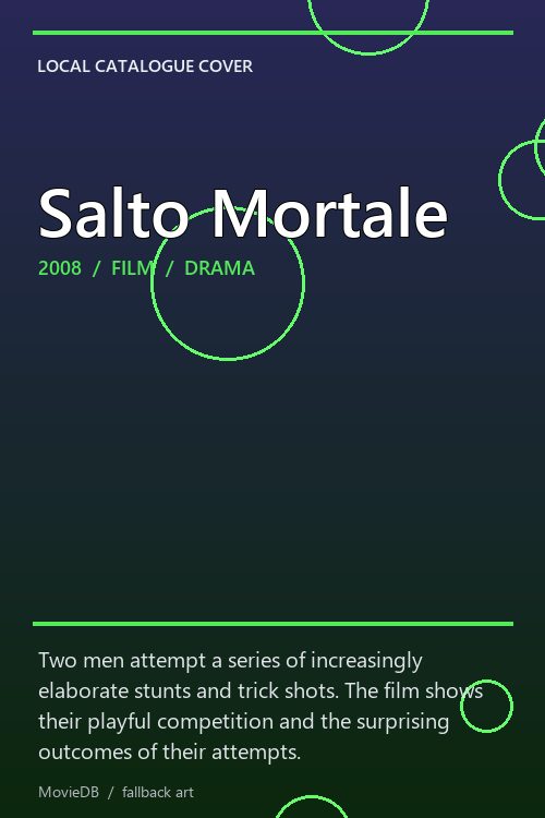 Salto Mortale poster