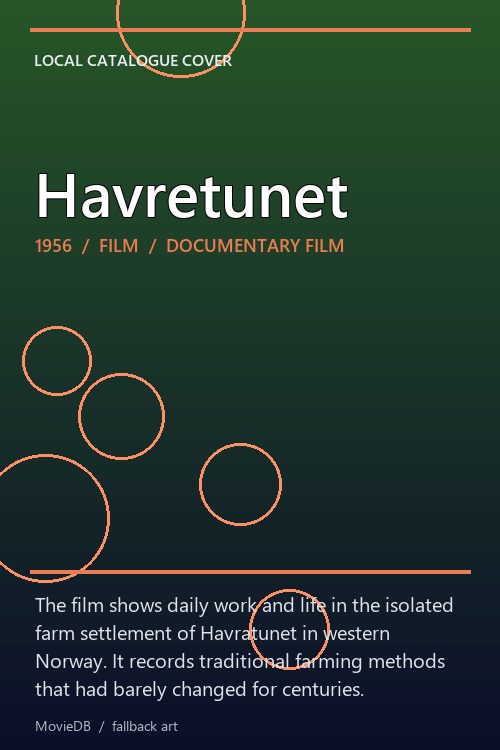 Havretunet poster