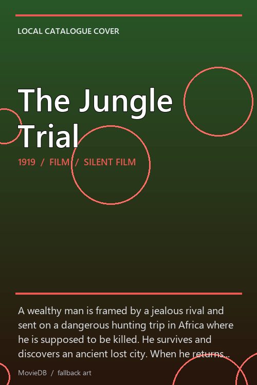 The Jungle Trial poster