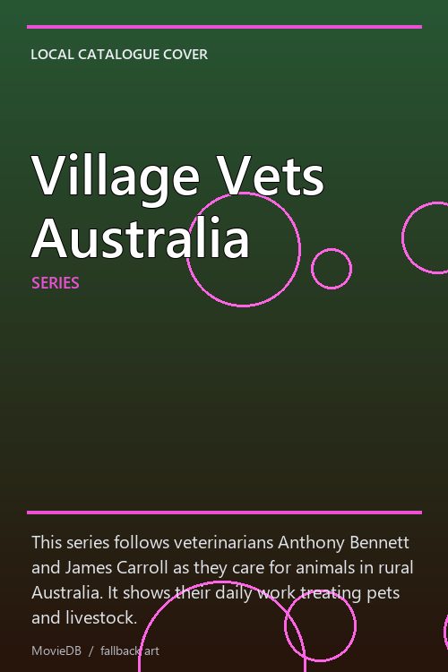 Village Vets Australia poster