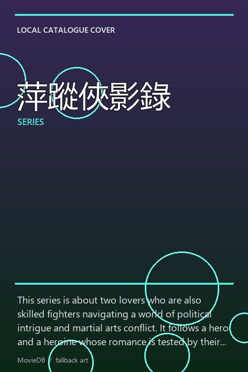 萍蹤俠影錄 poster