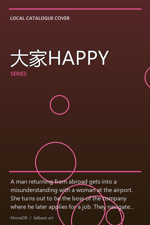 大家HAPPY poster