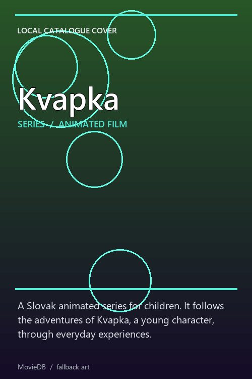 Kvapka poster
