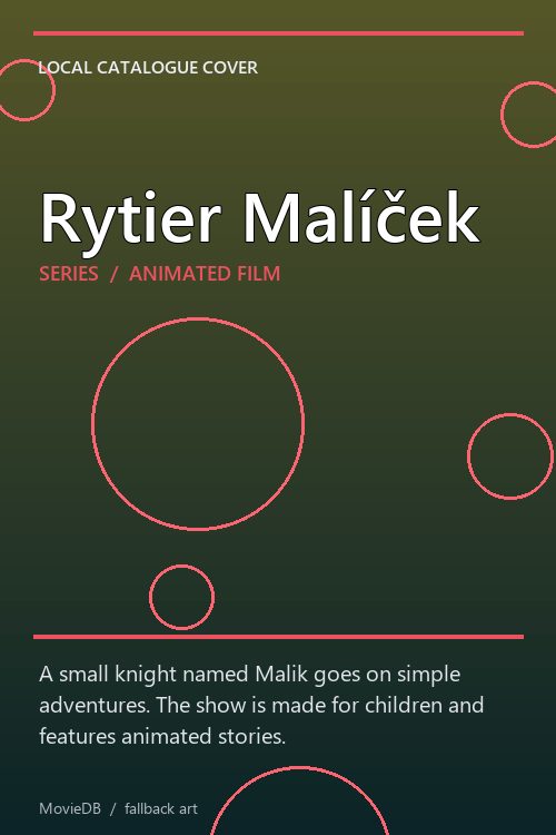Rytier Malíček poster