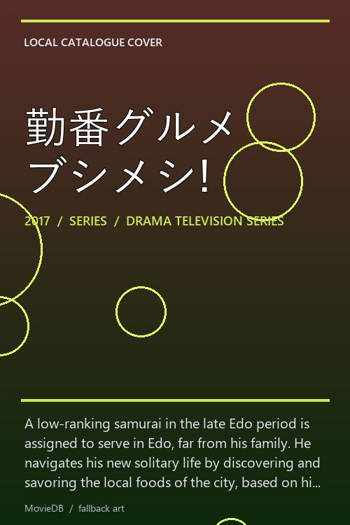 勤番グルメ ブシメシ! poster