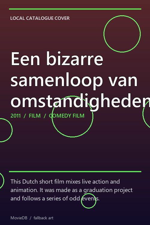 Een bizarre samenloop van omstandigheden poster