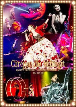 Ayumi Hamasaki Arena Tour 2015 A: Cirque de Minuit The Final poster