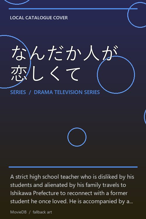 なんだか人が恋しくて poster