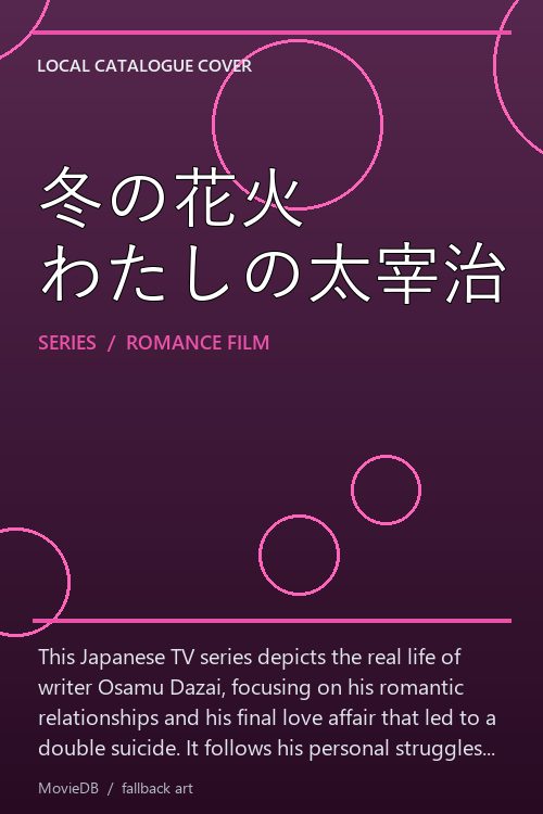 冬の花火 わたしの太宰治 poster