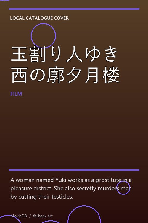 玉割り人ゆき 西の廓夕月楼 poster