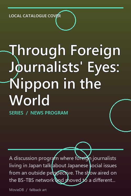 Through Foreign Journalists' Eyes: Nippon in the World poster