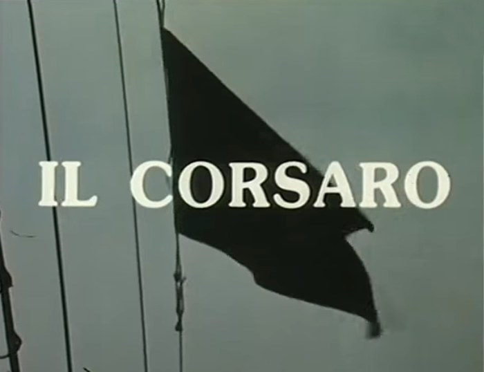 Il corsaro poster
