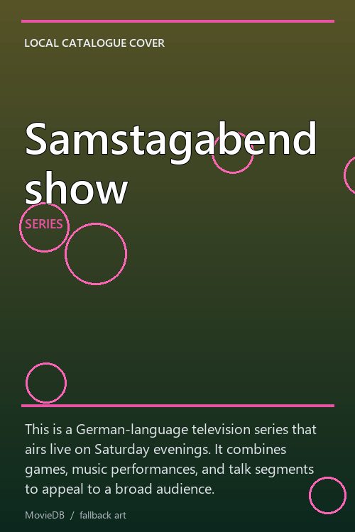 Samstagabendshow poster