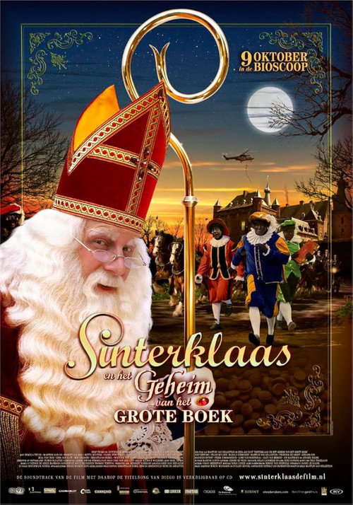 Sinterklaas en het geheim van het grote boek poster