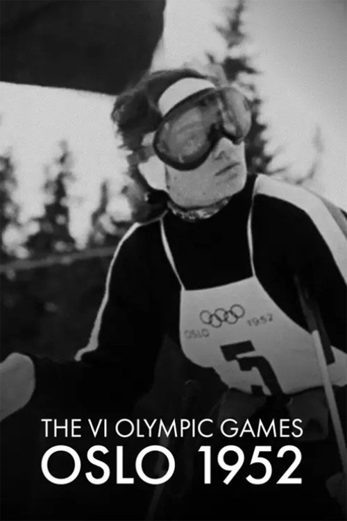 The 1952 Winter Olympic Games in Oslo poster