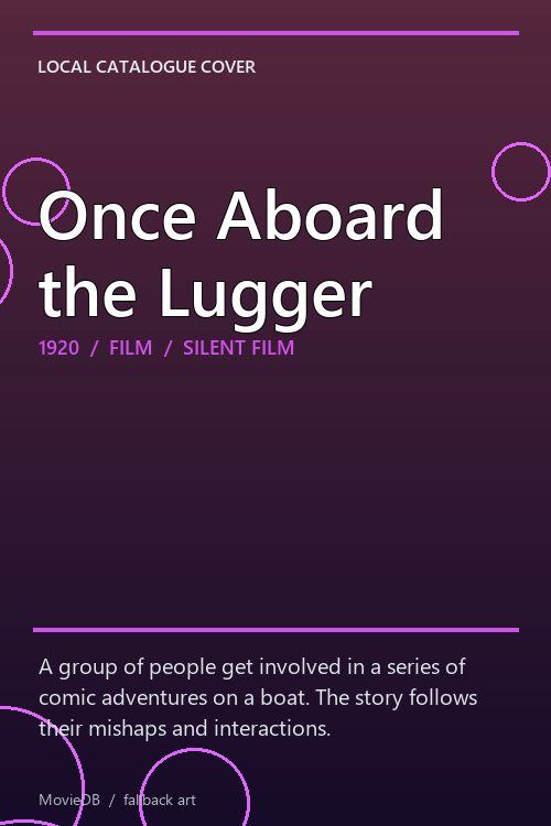 Once Aboard the Lugger poster