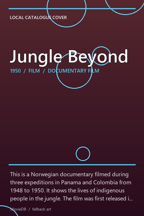Jungle Beyond poster