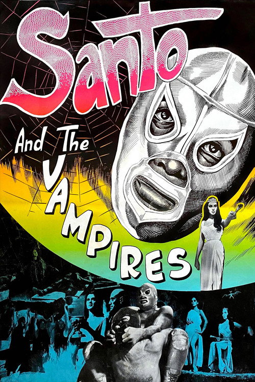 Santo vs. las Mujeres Vampiro poster