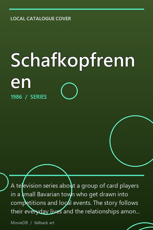 Schafkopfrennen poster